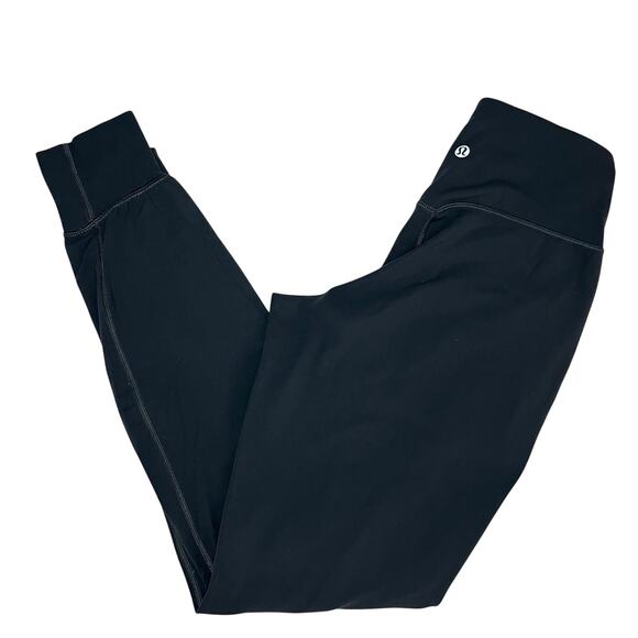 Lululemon Gray High Rise Jogger Leggings Full Length Women’s Size 4 - Picture 1 of 7